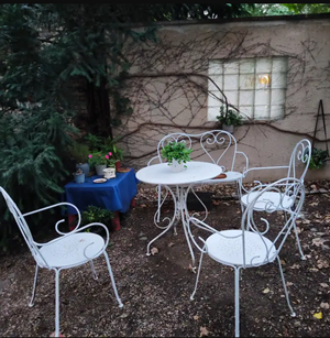 Sitzecke im Garten
